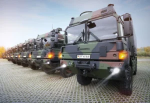Вантажівки Rheinmetall 6x6 для поставки Бундесверу в камуфляжі