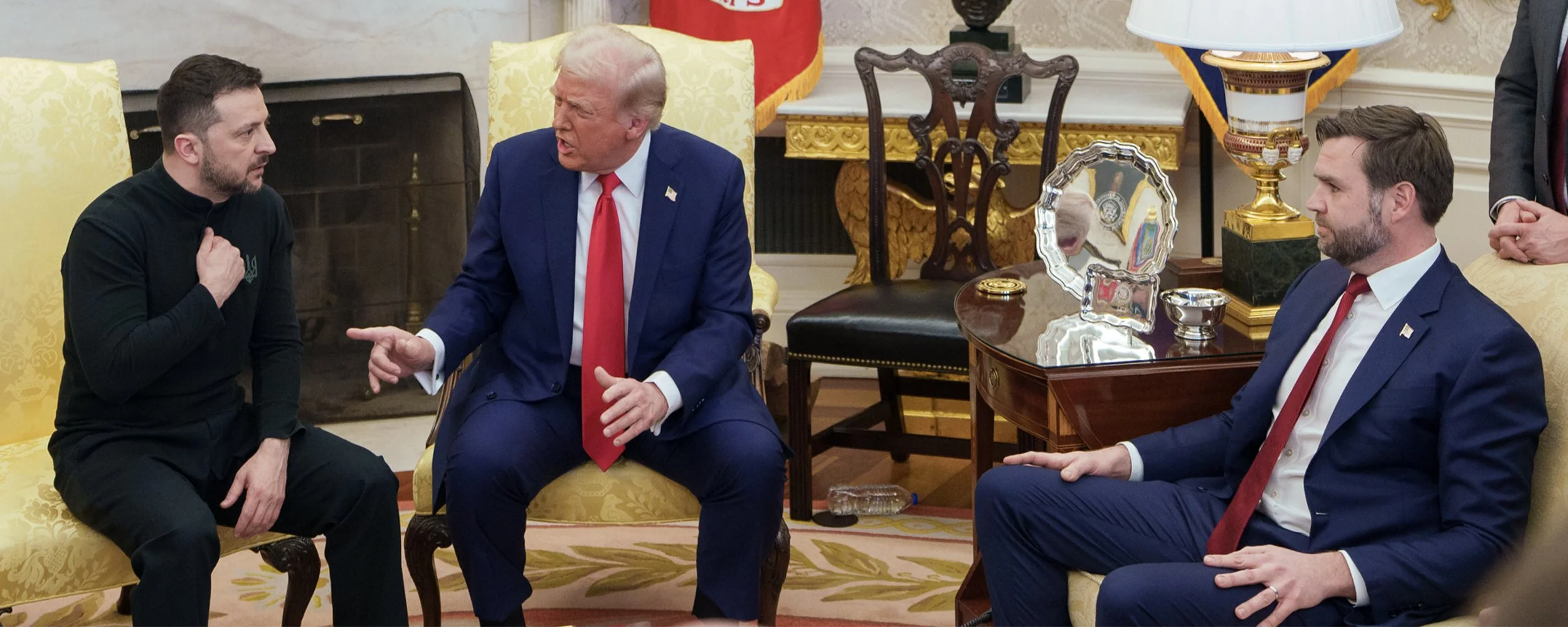 Володимир Зеленський з Дональдом Трампом та його представником обговорюють візит команди до Києва