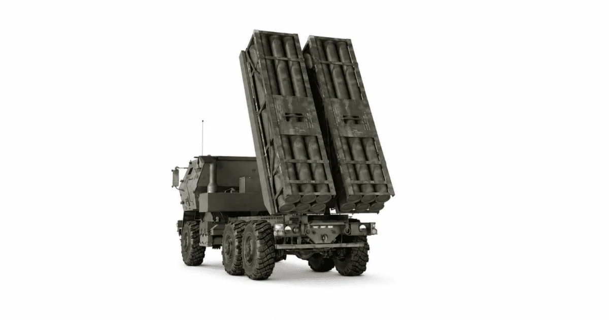 Модернізована система HIMARS FLEX з двома пусковими контейнерами GMLRS