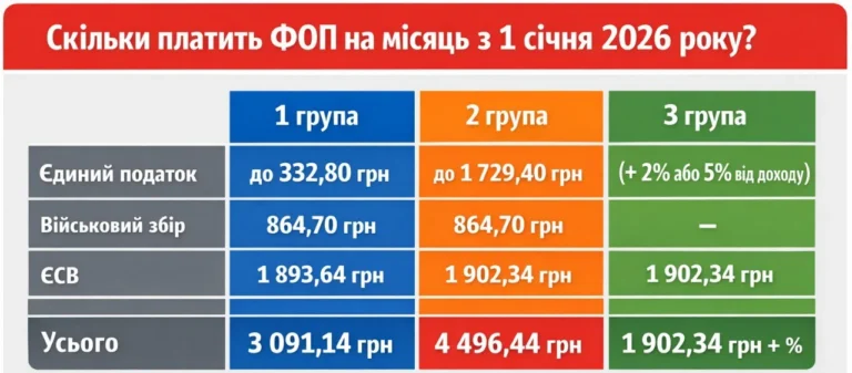 Різниця між 2 і 3 групою ФОП у 2026 році: як знайти баланс між стабільністю та свободою