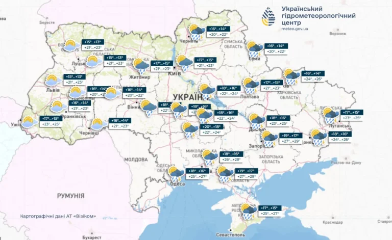 Спека до +38 і грози: прогноз погоди в Україні на 28 червня