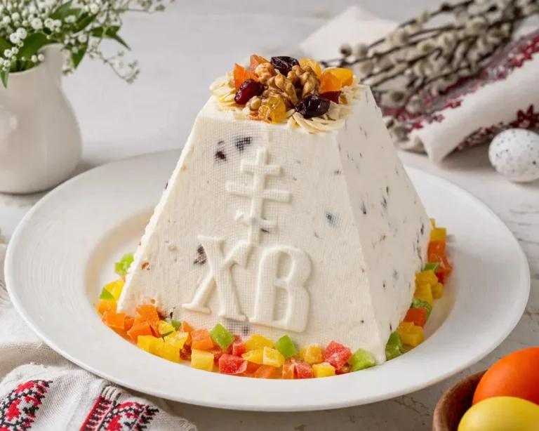 Творожная пасха без выпечки: нежная текстура и насыщенный вкус Пасхи