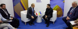 Володимир Зеленський на зустрічі Європейської політичної спільноти з лідерами Польщі