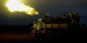 Українська ППО збиває дрони РФ з мобільної вогневої групи вночі