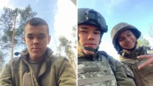 18-річний українець, звинувачений у шпигунстві на Росію в Польщі, на фото в цивільному та військовому одязі