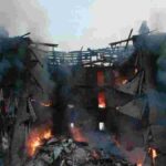 Дрон РФ влучив у 25-поверхівку Києва: пошкоджено 16 поверх