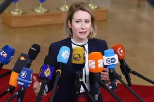 Кая Каллас коментує оновлення уряду України на прес-конференції