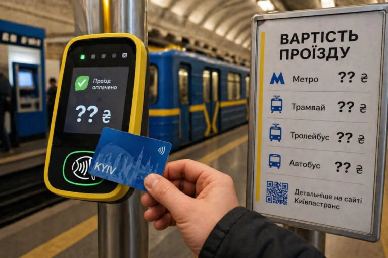 Квитки по 8 грн не згорять: доля поїздок у «Київ Цифровий» після тарифу 30 грн