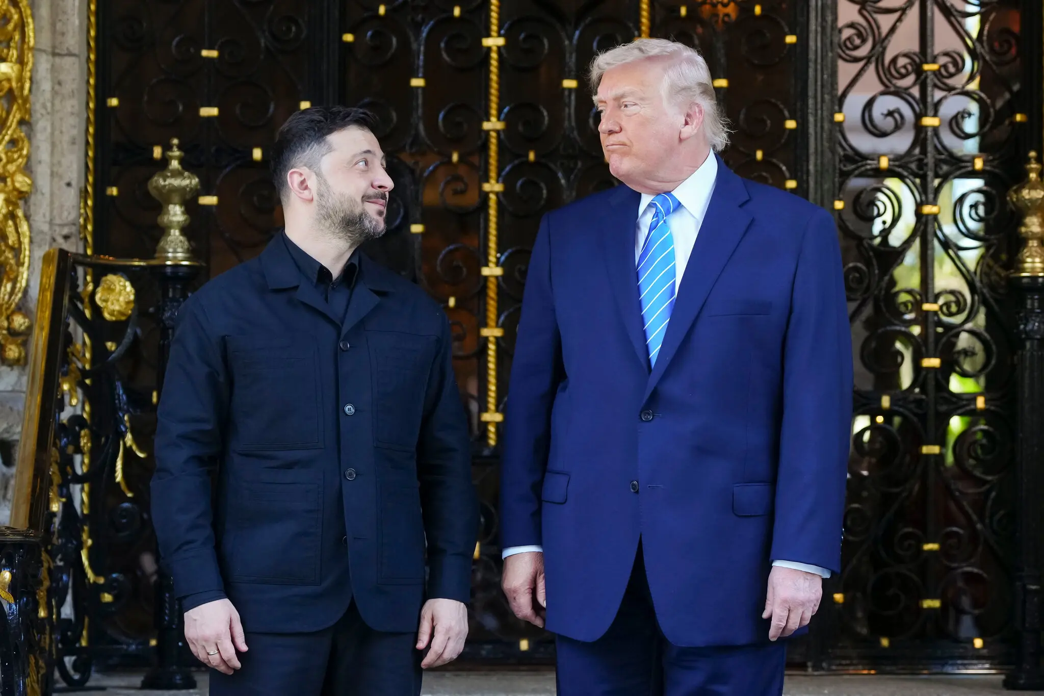 Зеленський і Трамп на зустрічі щодо плану миру з Росією