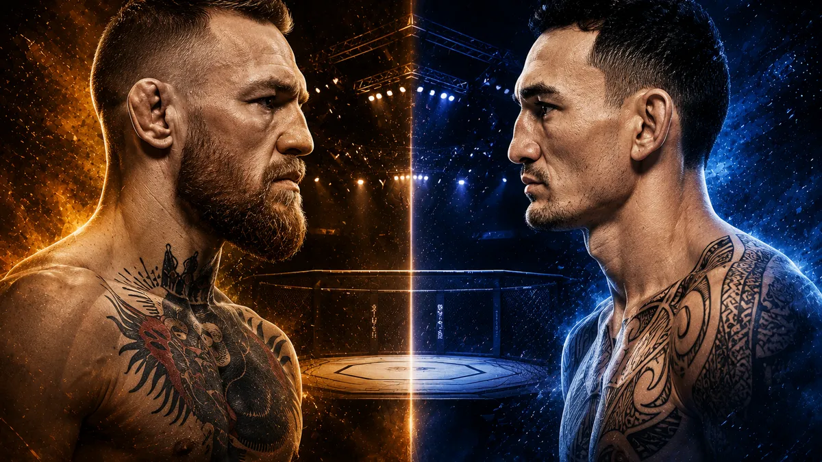 Конор Макгрегор проти Макса Голловея в анонсі бою UFC 329