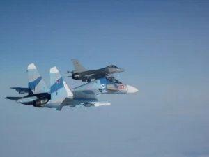 Польські винищувачі перехоплюють два російські Су-30 над Балтикою