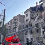 Російські КАБи зруйнували два поверхи будинку в Запоріжжі