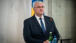 Андрій Сибіга виступає щодо пропозицій України для завершення війни
