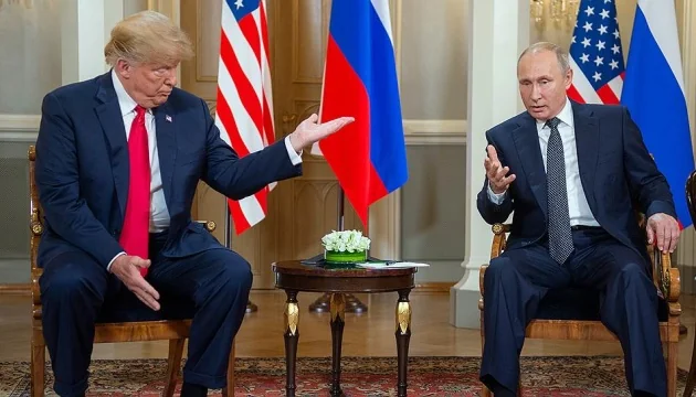 Дональд Трамп і Володимир Путін обговорюють мир в Україні під час зустрічі