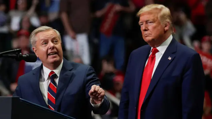 Трамп спростував чутки про смерть сенатора Грема: «ФБР марнує час»