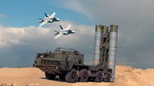 Комплекс С-400 та винищувачі F-35 над пустелею як символ переговорів Туреччини