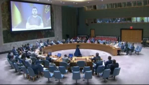 Засідання Ради Безпеки ООН щодо ударів РФ по містах України