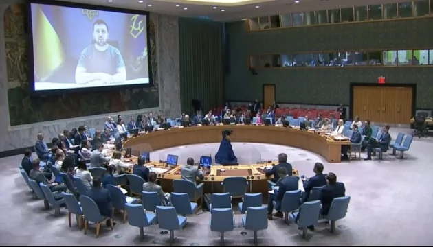 Засідання Ради Безпеки ООН щодо ударів РФ по містах України