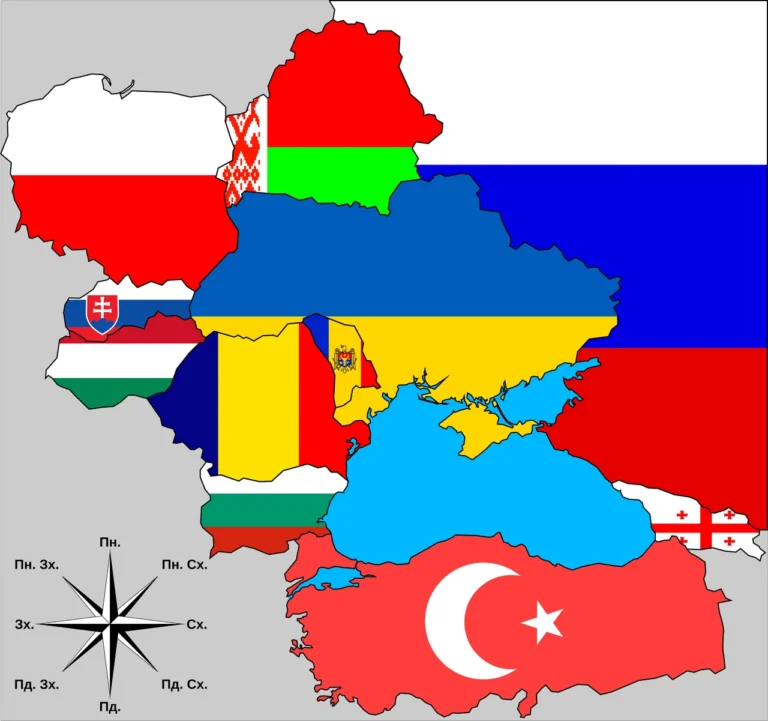 З ким межує Україна: повний огляд кордонів з сімома сусідами