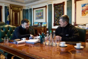 Зеленський та Федоров обговорюють посилення ППО на робочій зустрічі