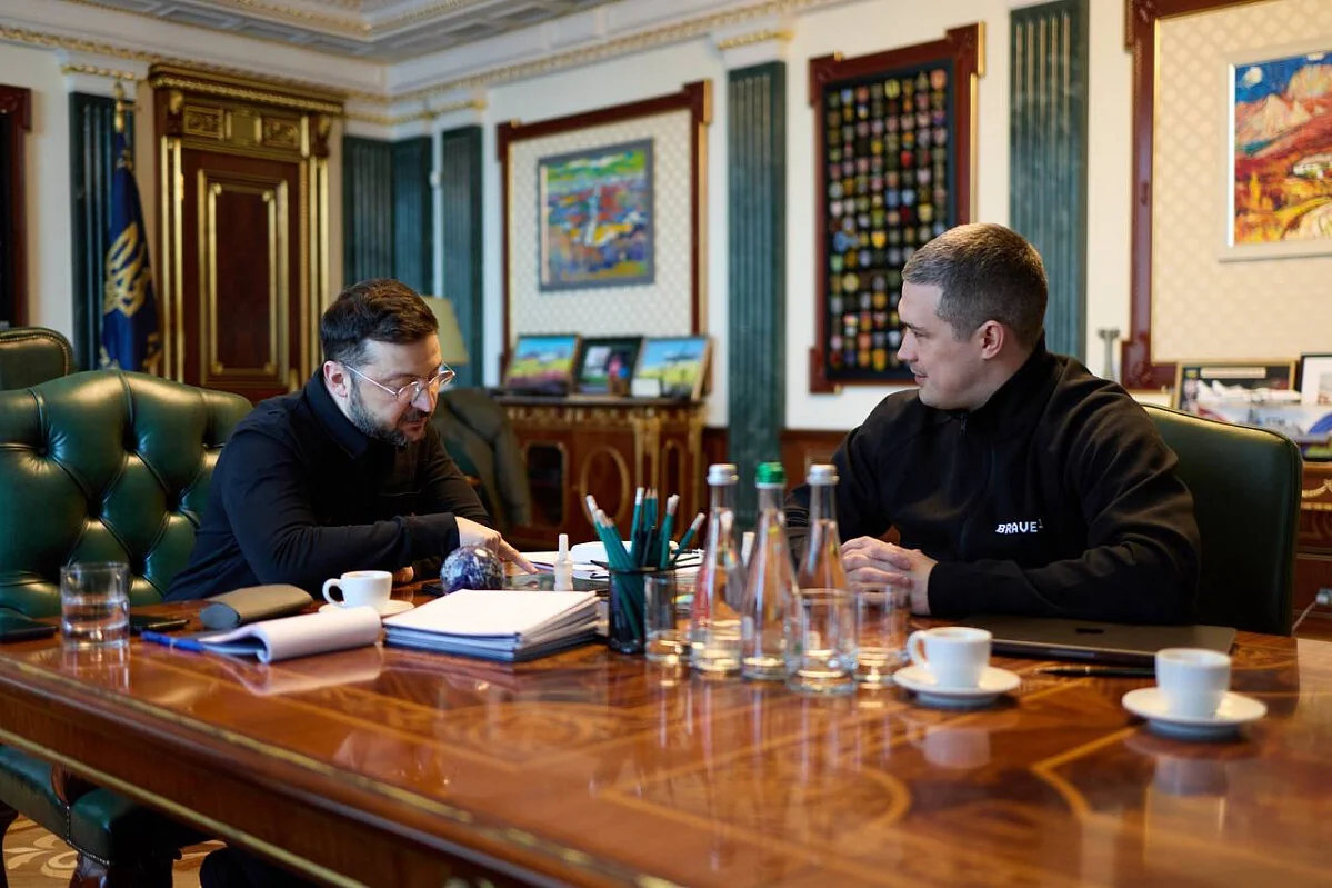 Зеленський та Федоров обговорюють посилення ППО на робочій зустрічі